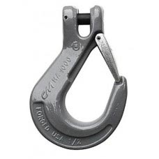 1/2" GR. 100 ALLOY CLEVIS SLING HOOK WITH LATCH DOMESTIC